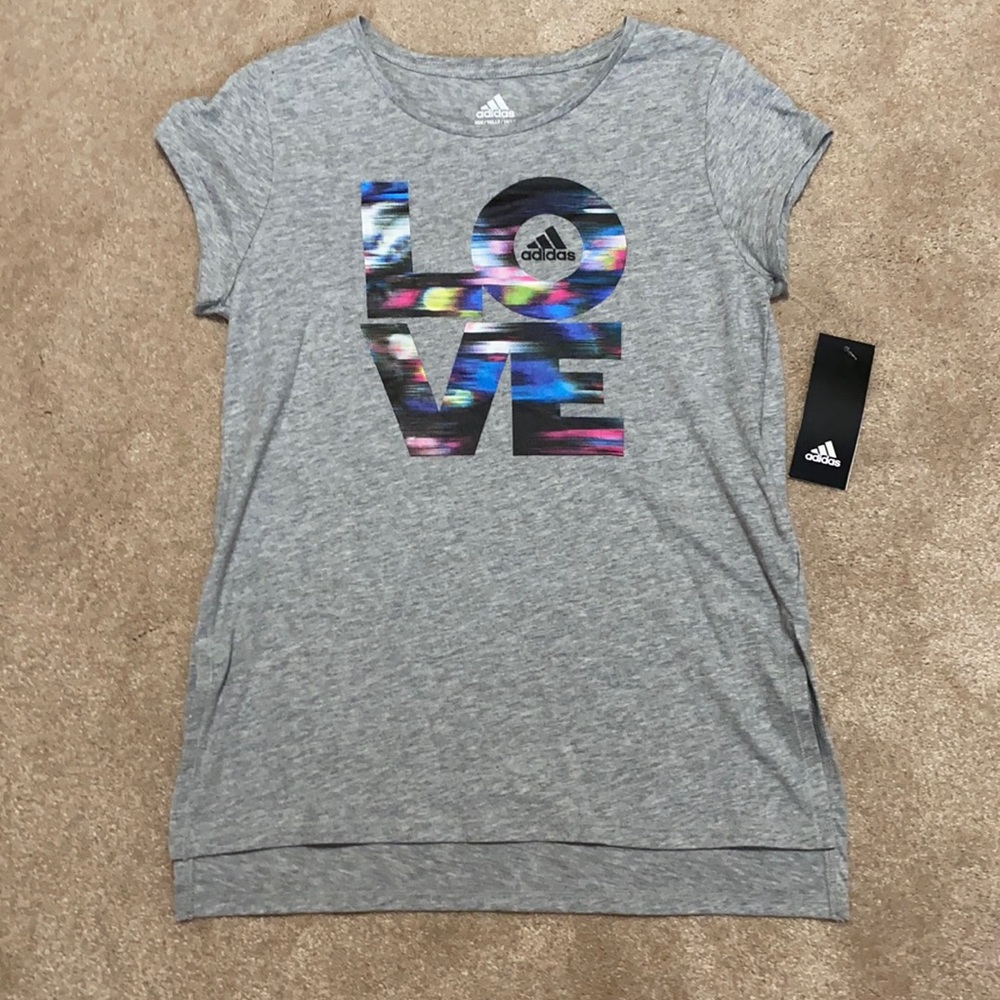 Girls Adidas Tee, size XL (16), NWT